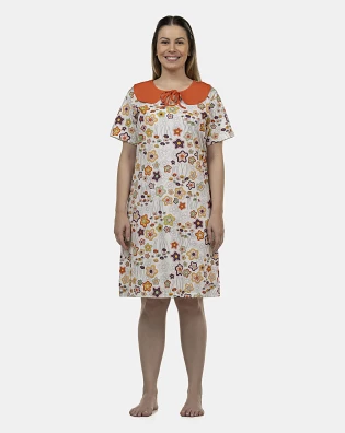 Camisola Feminina Adulto Manga Curta
