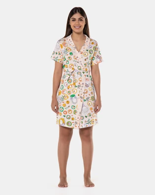Robe manga curta       