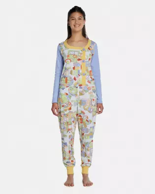 Macacão Feminino Adulto Manga Longa