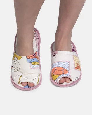 Pantufa Com Abertura