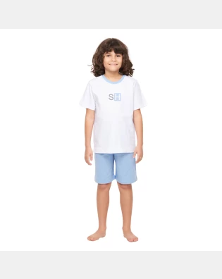 Pijama manga curta e short      