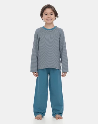 Pijama Manga Longa e Calça