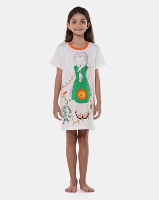 Camisão manga curta              