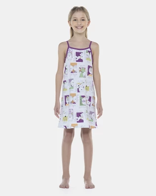 Camisola Feminina Kids Alça