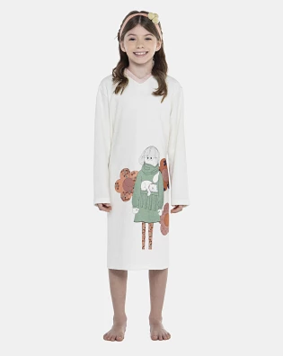 Roupão Feminino Kids Manga Longa Fechado Com Capuz Atoalhado