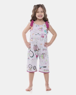 Homewear Macaquinho Alça