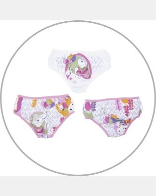 Kit Calcinha Feminino Kids