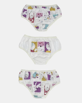 Kit Calcinha Feminino Kids