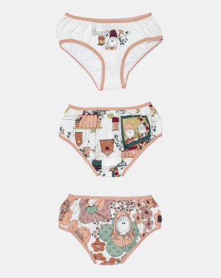 Kit Calcinha Feminina Kids