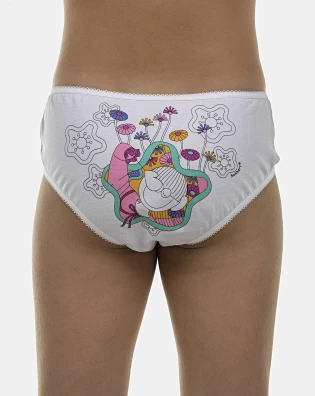 Kit Calcinha Feminino Kids