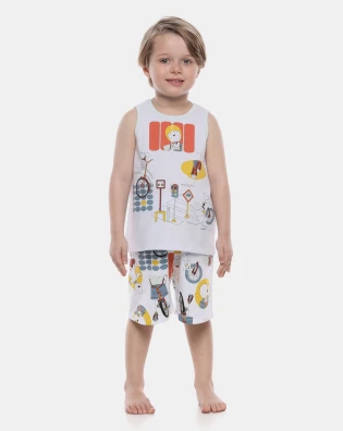 Pijama Regata e Bermuda