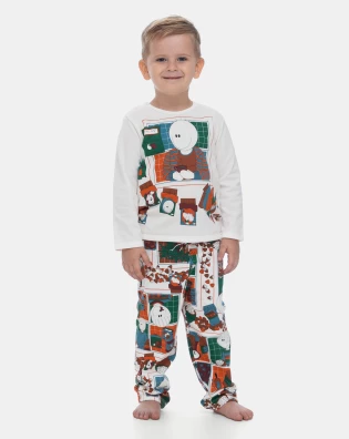 Pijama Manga Longa e Calça