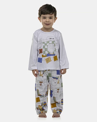 Pijama Masculino Baby Manga Longa e Calça
