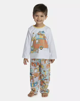Pijama Masculino Baby Manga Longa e Calça