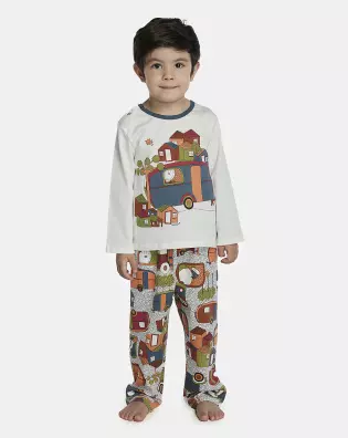 Pijama Masculino Baby Manga Longa e Calça