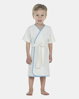 Roupão Masculino Baby Manga Curta Atoalhado