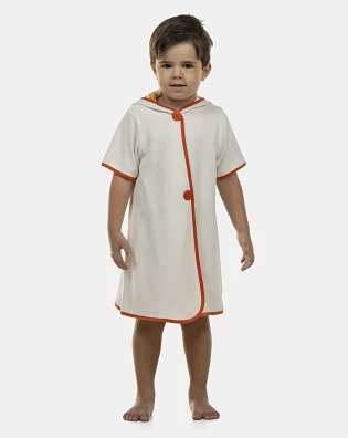 Roupão Masculino Baby Manga Curta Atoalhado