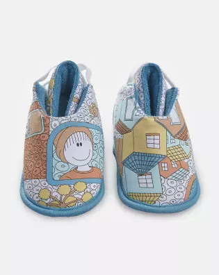 Pantufa Masculina Baby Fechada Com Elástico