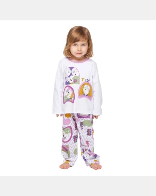 Pijama manga longa e calça