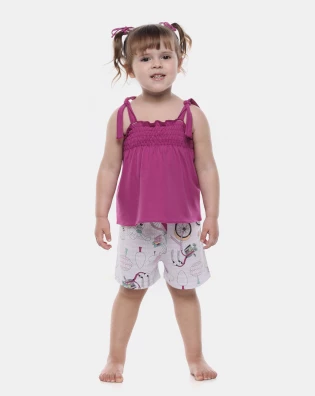 Homewear Pijama Alça e Short  