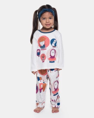 Pijama Manga Longa e Calça