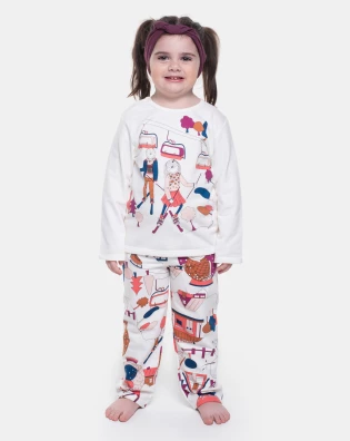 Pijama Manga Longa e Calça