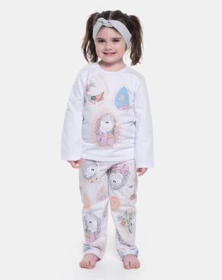 Pijama Manga Longa e Calça