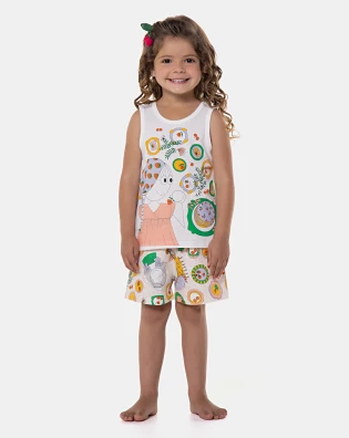 Pijama regata e short