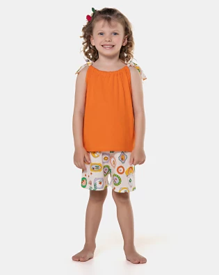 Pijama alça e short      