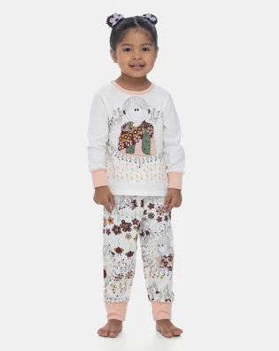 Pijama Manga Longa e Calça