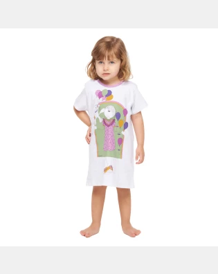Camisola Feminino Baby Manga Curta