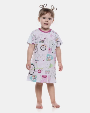 Camisão Manga Curta