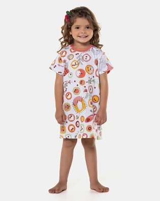 Camisão manga curta 