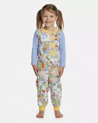 Macacão Feminino Baby Manga Longa