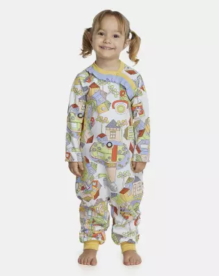 Macacão Feminino Baby Manga Longa