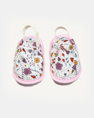 Pantufa fechada infantil - 1 a 4 anos   