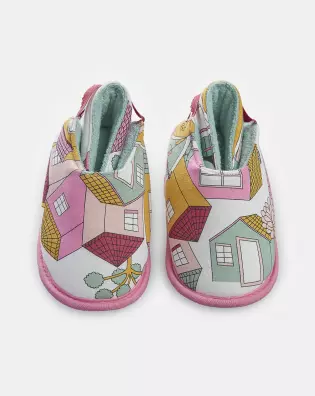 Pantufa Feminina Baby Fechada Com Elástico