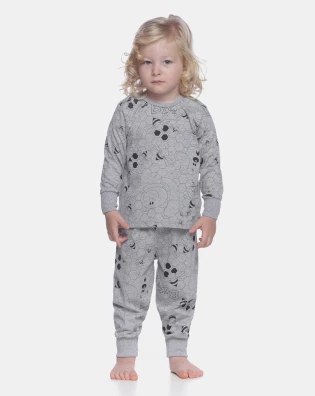 Conjunto Unissex Baby Manga Longa e Calça Com Punho
