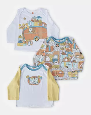 Kit Pagão Masculino Bebe Manga Longa