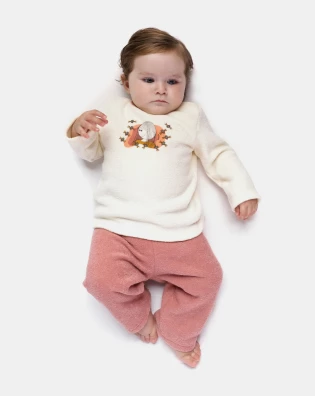 Pijama manga longa e calça