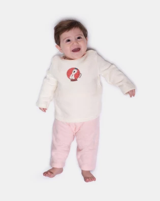 Pijama Manga Longa e Calça