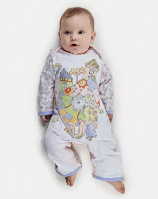 Macacão Feminino Bebe Manga Longa