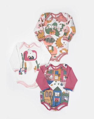 Kit body manga longa    