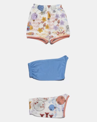 Kit Mijão Feminino Bebê Curto