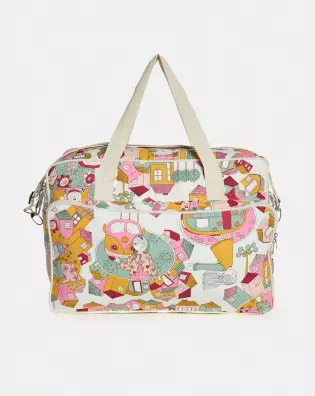 Bolsa Feminina Bebe Estampada Viagem