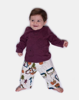 Pijama Manga Longa e Calça