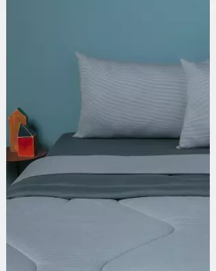 Jogo de Lençol Queen Listrado