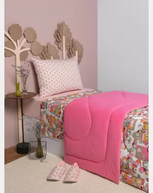 Jogo de Lençol Solteiro Feminino 