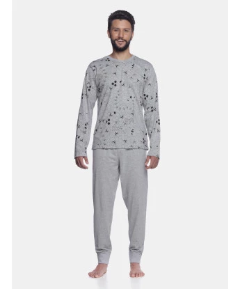 Pijama manga longa Masculino     