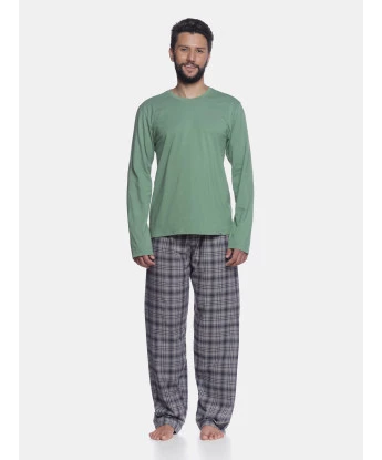 Pijama manga longa e calça    
